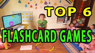 6 ESL Flashcard Games Simple Activities Kindergarten [upl. by Hayouqes]