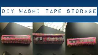 Diy washi tape storage [upl. by Sheeb]