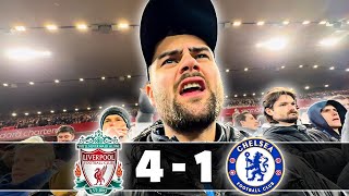 Paul Tierney Is The WORST REF EVER  Liverpool 4  1 Chelsea  Match Day Vlog Alex [upl. by Liatris568]