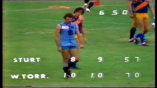 1980 Round 3 Torrens 1416 100 d Sturt 1212 84 [upl. by Lehcir]