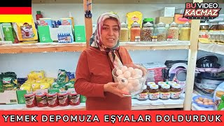 Yemek Depomuza Eşyalar Doldurduk 🇹🇷 En Ucuz Türk Market Alışverişi [upl. by Nywled]