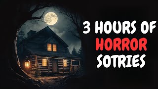 3 Hours of Horror Stories to Relax  Sleep to With Rain Sounds [upl. by Hajed]