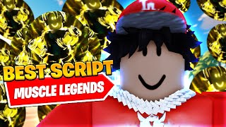 NEW Best Muscle Legends Auto Lift Script Auto Farm [upl. by Ayikahs]