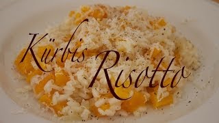 Einfaches Risotto Rezept Kürbisrisotto  italienisches Gericht mit Kürbis  vegetarisch [upl. by Icak]