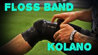 Voodoo Floss Band  Kompresja stawu  Mobilność i ból kolana  Athletic Development [upl. by Oicnedif]