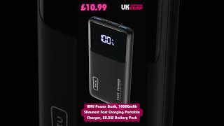 INIU Power Bank 10000mAh Slimmest Fast Charging Portable Charger 225W Battery Pack £1099 👇🔥🔥🔥 [upl. by Bluefarb]