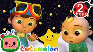 Twinkle Twinkle Little Star  CoComelon 2 HOUR Nursery Rhymes amp Kids Songs [upl. by Harwill]