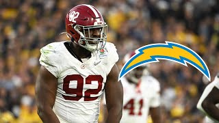 4th Round Pick DL Justin Eboigbe College Highlights  LA Chargers [upl. by Noraj635]