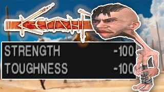 Can You Beat Kenshi With 100 Stats  100 Stat Man Experience 1 [upl. by Anatnas]