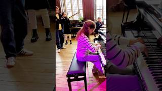 Moonlight Sonata 3rd Movement in the Piano Shop YamahaMusicLondon publicmusic pianoshop [upl. by Etteniuqna330]