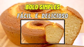 BOLO SIMPLES FACIL E RAPIDO [upl. by Yelahc323]