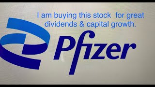 Pfizer Shares I am buying for grat dividends and capital growth [upl. by Storz673]