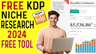 Free kdp niche research Method without tools 2024 find profitable niches [upl. by Reinhard]