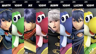 Super Smash Bros Ultimate  Yoshi Island amp Fire Emblem [upl. by Amir140]