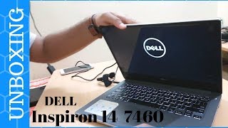 Dell Inspiron 14 7460  Laptop  Bezelles Infinity HD Display  Unboxing and First Impression [upl. by Amity30]