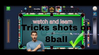 8 ball pool game play tricks shots on Black 🖤 Shaad8bp [upl. by Verile]