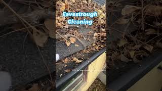 Eavestrough cleaning maintenance toronto winteriscoming cleaning cleaningservice ￼ [upl. by Hestia]