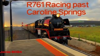 R761 Racing past Caroline Springs [upl. by Sheila]