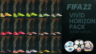 FIFA 22 BOOTPACK GLOVEPACK AND BALLPACK V7 [upl. by Rellek]