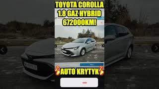 TOYOTA COROLLA XII E21 TNGA 18 HYBRID 672000KM🏆💪👍dc dlaciebie taxi bolt uber [upl. by Dnalro]