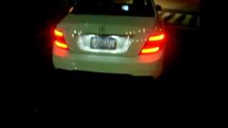 2012 Mercedes Benz C Class Lighting Packages Review Part 3 of 3 [upl. by Oinotnas]