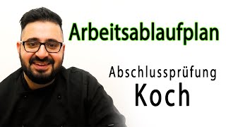 Abschlussprüfung Koch Arbeitsablaufplan [upl. by Rhonda53]