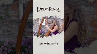 Concerning Hobbits  Celtic Harp harp music soundtrack lotr [upl. by Ahsya177]