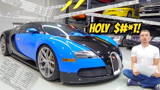 Heres how much it cost to fix my broken Bugatti Veyron [upl. by Sairtemed147]