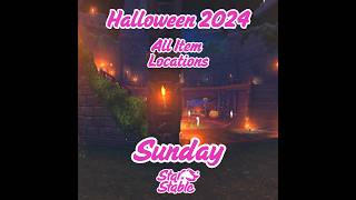 Star Stable Online 🗺️ Sunday’s Halloween Item Locations 🎃 [upl. by Chassin571]