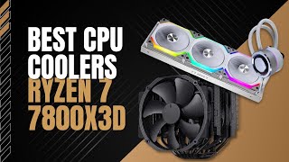 Ultimate Cooling Showdown 5 Top CPU Coolers for Ryzen 7 7800X3D [upl. by Risley]