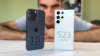 iPhone 15 Pro Max vs Samsung Galaxy S23 Ultra  ¿CUÁL ES MEJOR [upl. by Nera]