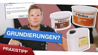 Grundierung Haftgrund oder Tiefengrund Wir erklären dir den Unterschied [upl. by Agosto271]