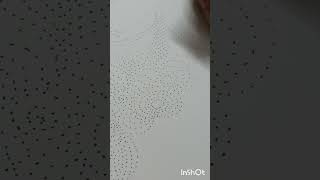 Dot mandala artshort video [upl. by Perrins]