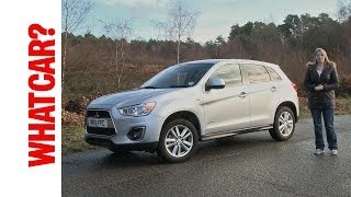 Mitsubishi ASX 2014 video review  What Car [upl. by Annairol]