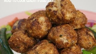 Arabic Lamb Meatballs Recipe  Middle Eastern  Sumac  Cumin  Kofta Keema [upl. by Gula]