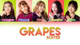 BUSTERS 버스터즈  quotGRAPESquot  Color Coded Lyrics HANROMPTBR [upl. by Gertrudis431]