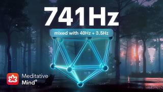 741 Hz ❯ Dissolve TOXINS  Full Body Aura Cleanse amp Detox [upl. by Sardse]