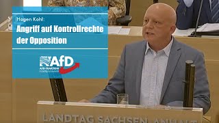 Angriff auf Kontrollrechte der Opposition [upl. by Adolfo]