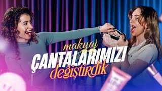 MAKYAJ ÇANTALARIMIZI DEĞİŞTİRDİK  wPelinBerk [upl. by Ury]