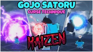 GOJO CURSE IS FINALLY HERE  NEW CURSE TECHNIQUE SHOWCASE   Kaizen ROBLOX [upl. by Leehar413]