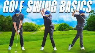 How to Swing a golf club The EASIEST way [upl. by Rebmeced]