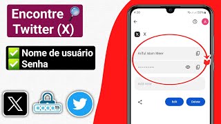 Como encontrar o nome de usuário e a senha do Twitter X  Recupere seu Twitter X [upl. by Attolrac493]