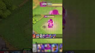 Party king vs Heros clashofclans gaming viralvideos shortvideos [upl. by Odell529]