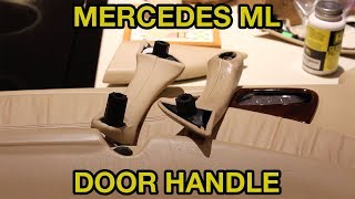 Mercedes ML Door Handle Replacement W163 [upl. by Cram634]