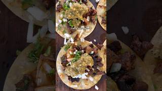 Easy carne asada tacos with homemade salsa verde [upl. by Cassiani]