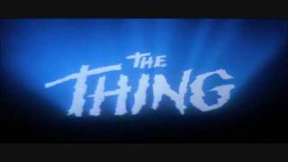 Ennio Morricone  The Thing theme [upl. by Ahsiya]