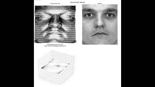 Photometric Stereo  Recover 3D shape from image intensities  Lambertian Case  python [upl. by Clementina]