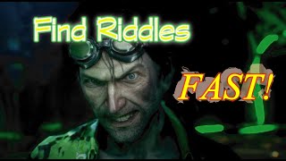 Interactive Riddle Guide  Batman Arkham Knight  Stagg Airships Riddles [upl. by Lotsirb]