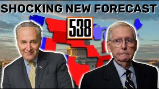 SHOCKING New FiveThirtyEight Senate Forecast [upl. by Oicnedurp]