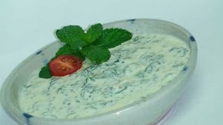 Spinach Raita Recipe [upl. by Adiesirb]